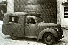 1941 Hillman Convertible Van
